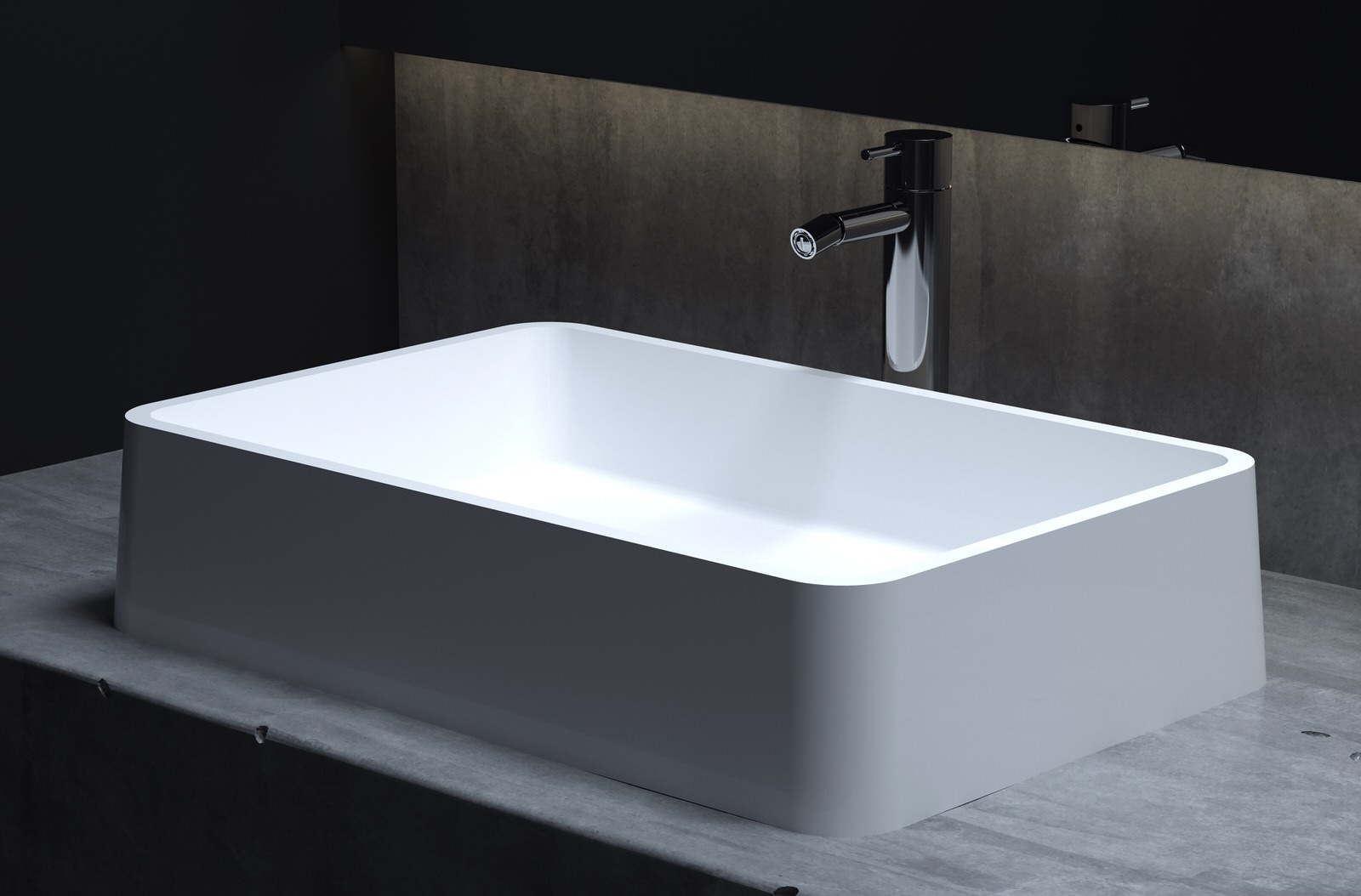 GLORIA 307. Накладная раковина