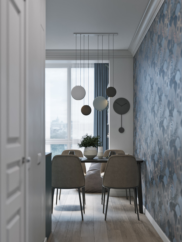 Дизайн-проект 2-комнатной кв., ЖК "Шуваловский", СПб, 60 кв.м.