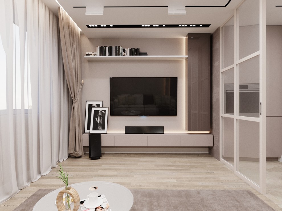 Обложка проекта: Четырехкомнатная квартира для дружной семьи с двумя детьми, площадью 88 кв.м