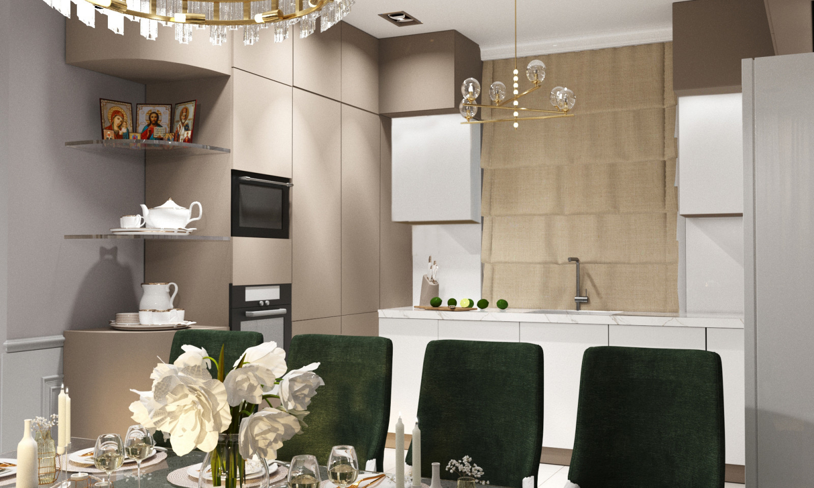 Обложка проекта: Дизайн-проект коттеджа площадью 200 кв.м.