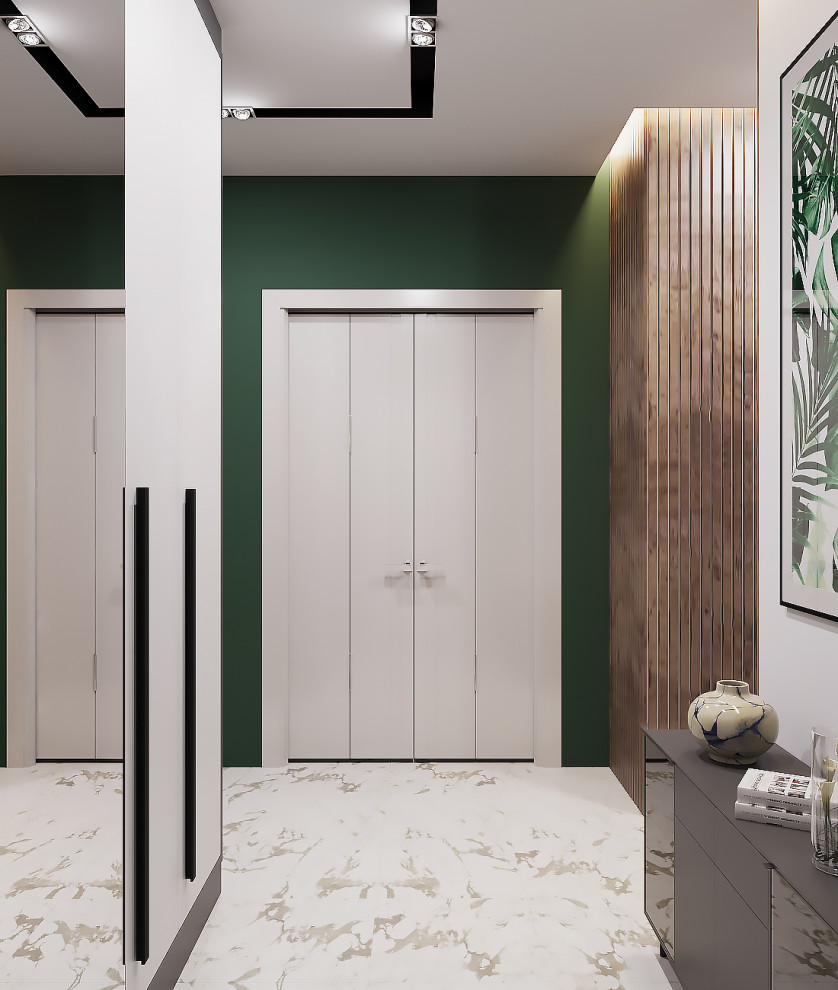 Дизайн проект 2х-комнатной квартиры в современном стиле