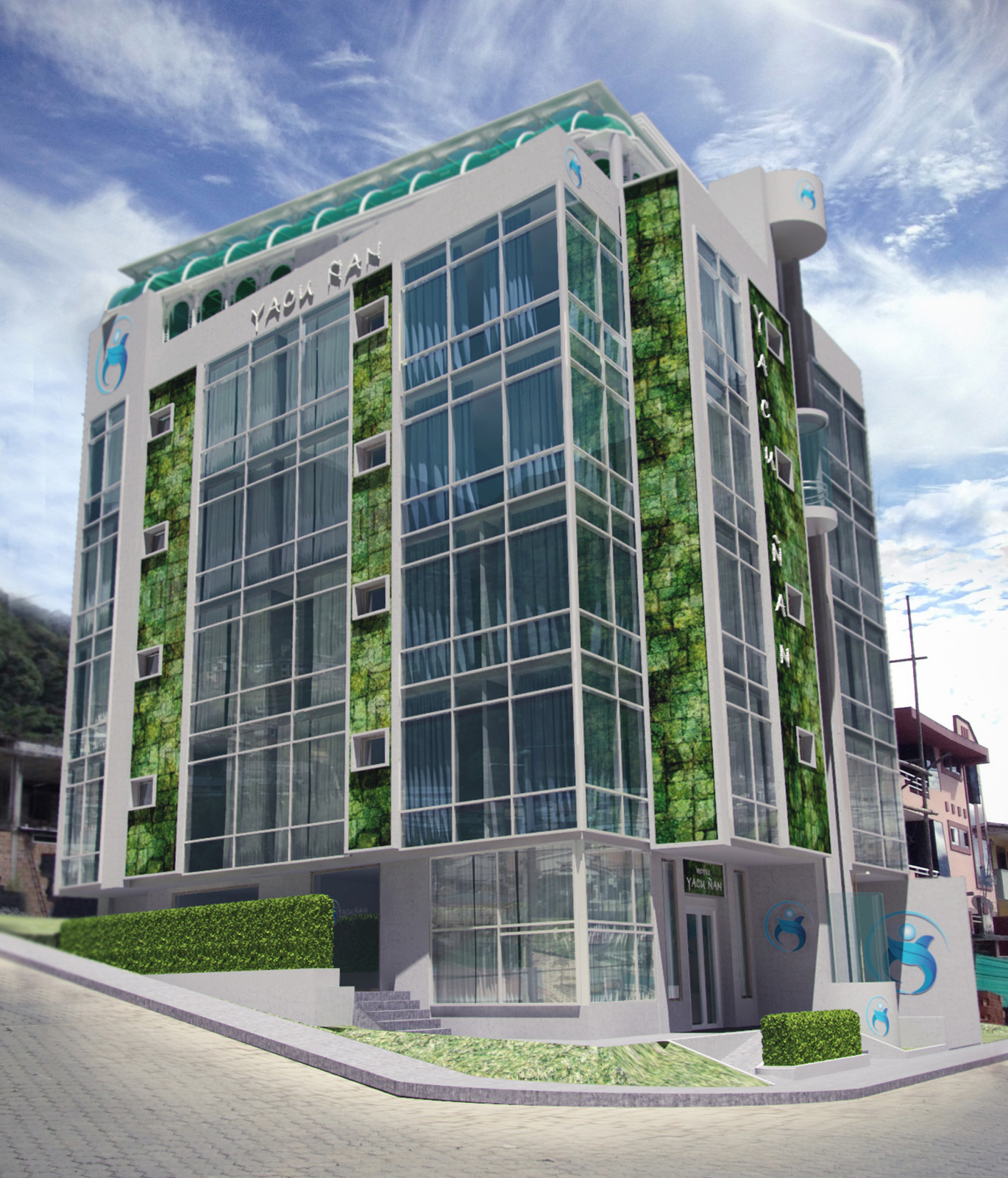 Обложка проекта: Hotel YACU ÑAN