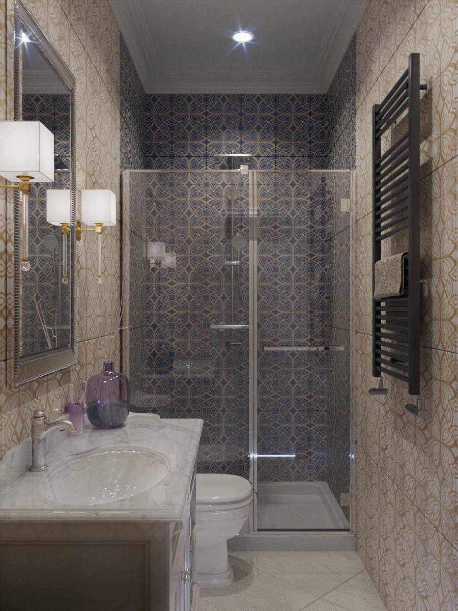 Легкий интерьер с элементами ар-деко