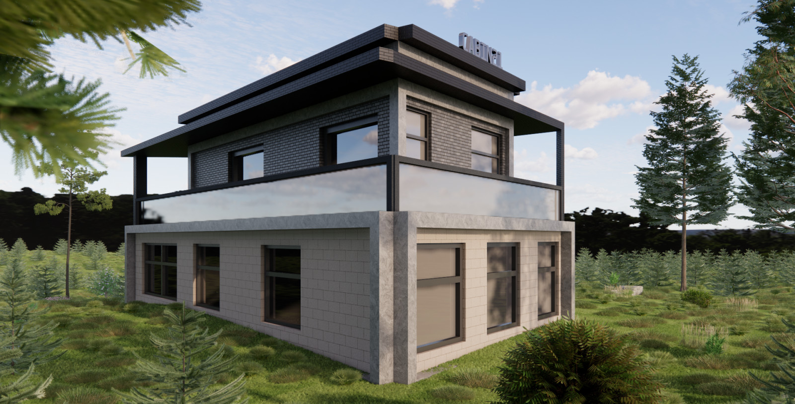 Индивидуального проектирование современного дома