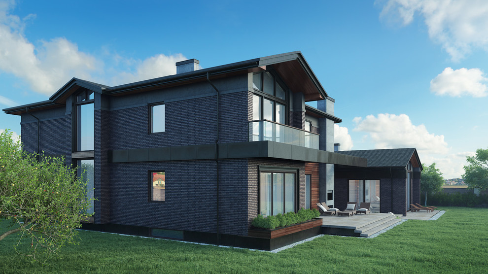 Дом в стиле Лофт в Подмосковье