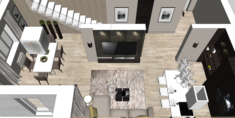 Двухуровневая квартира по ул. Оловозаводская