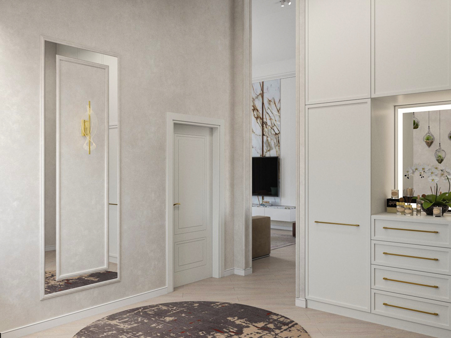 Загородный дом с выходом на террасу