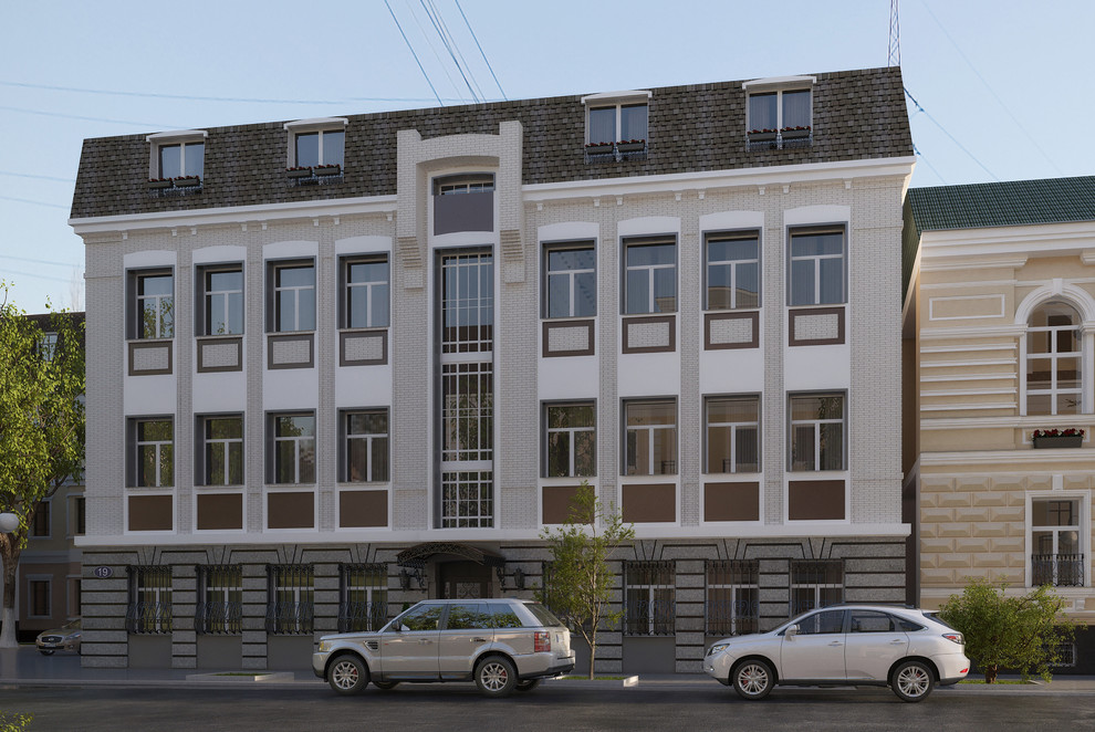 Реконструкция фасада в Москве