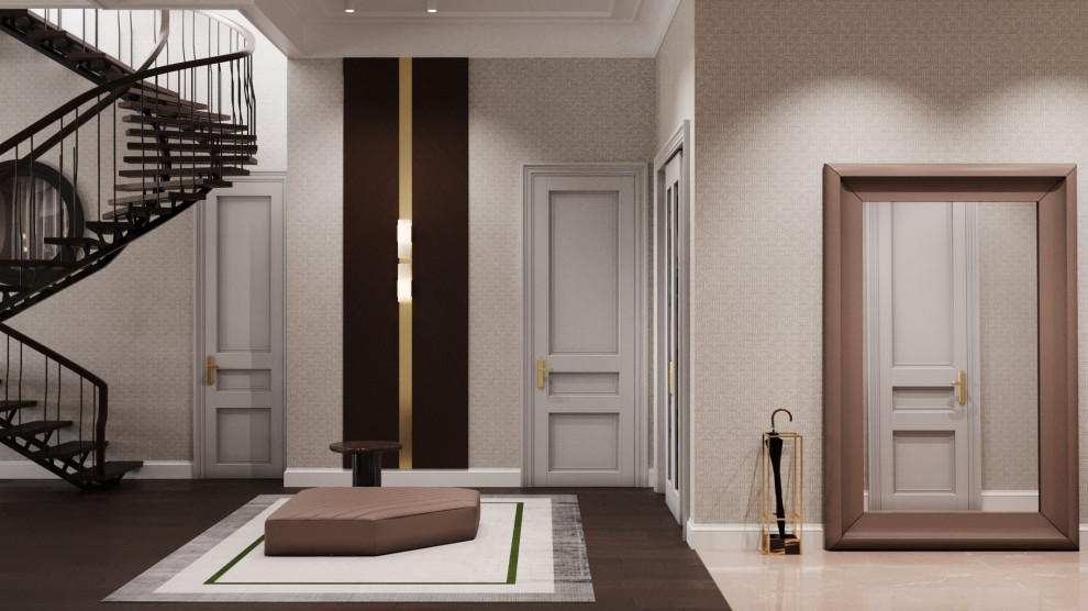 Дизайн интерьера квартиры в ЖК «Mon Cher», 190 м2