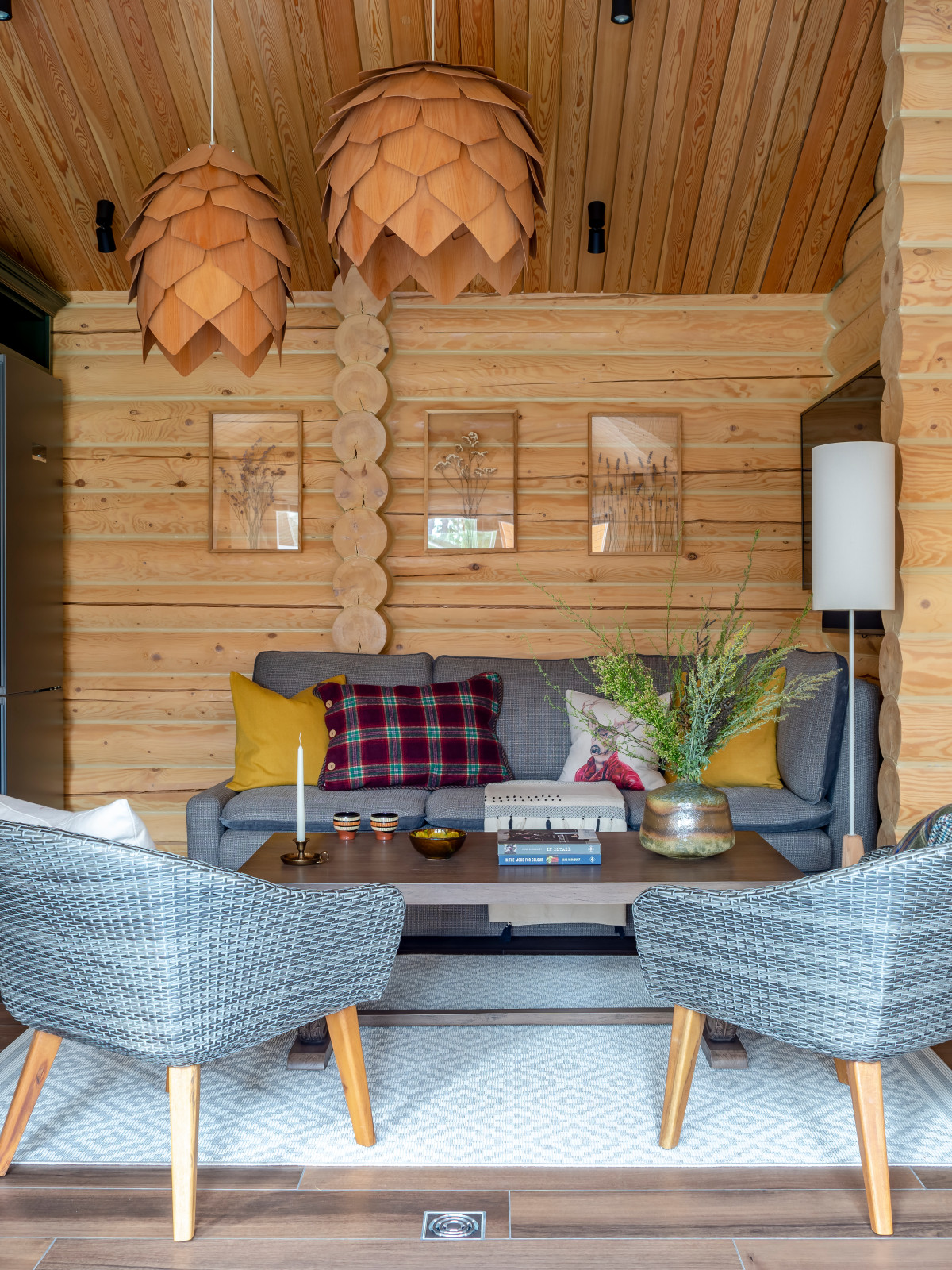 Банный домик с бассейном (фото)