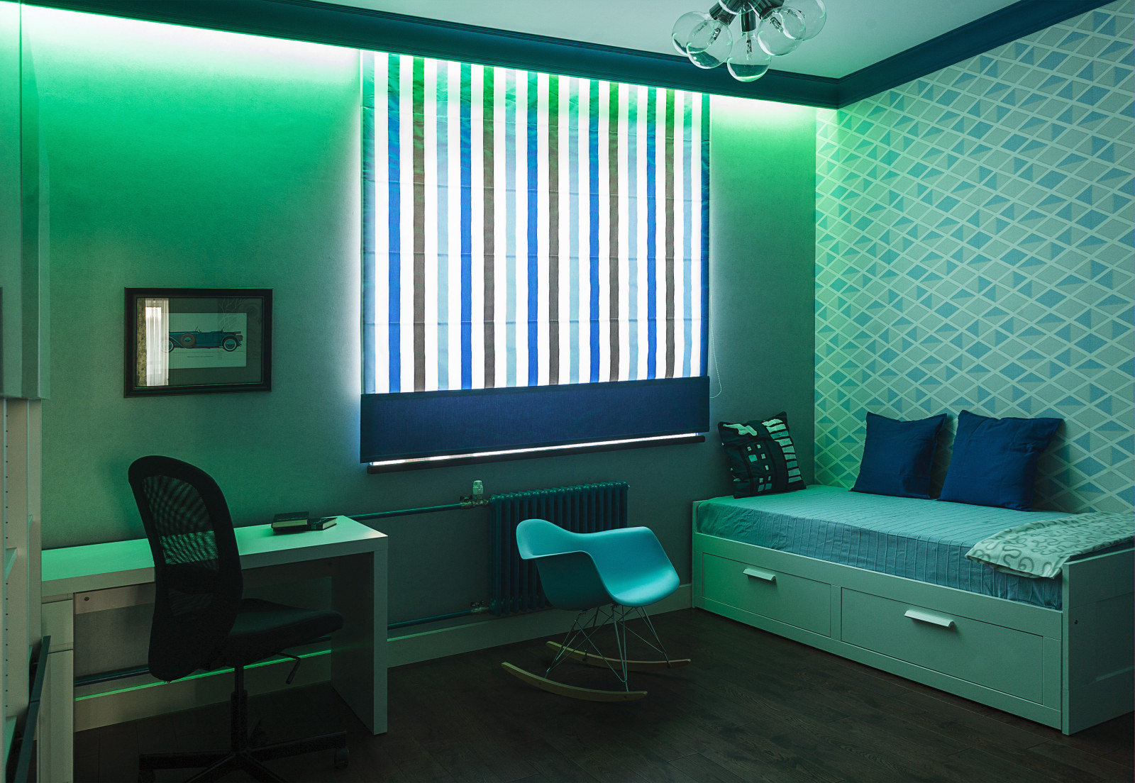 Calm,Cute and Colorful.