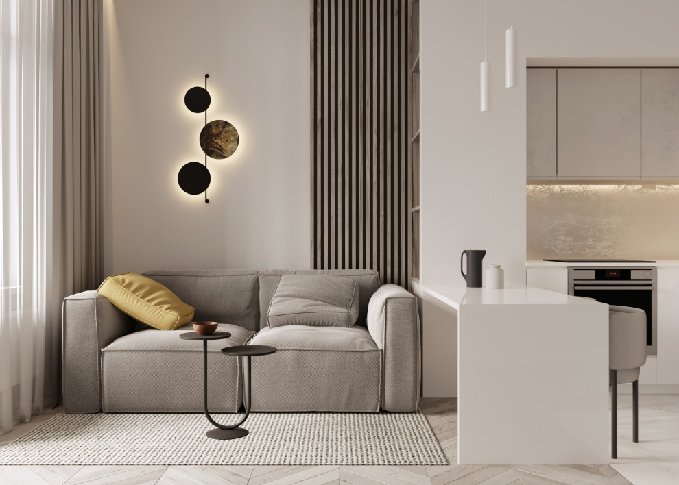 Обложка проекта: Двухкомнатная квартира в Сердце Столицы