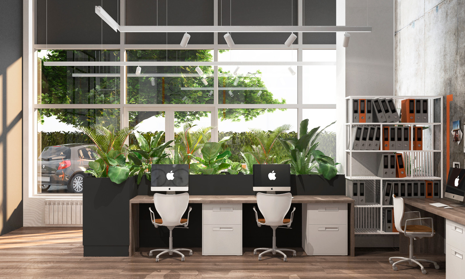 Офис компании, которая занимается строительством