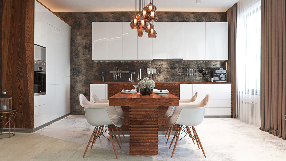 Геометрия пространства в современном доме 437 кв.м