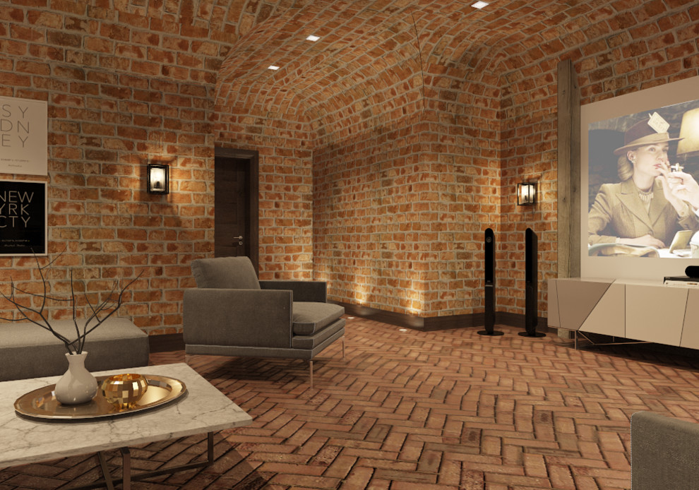 3 - этажный дом