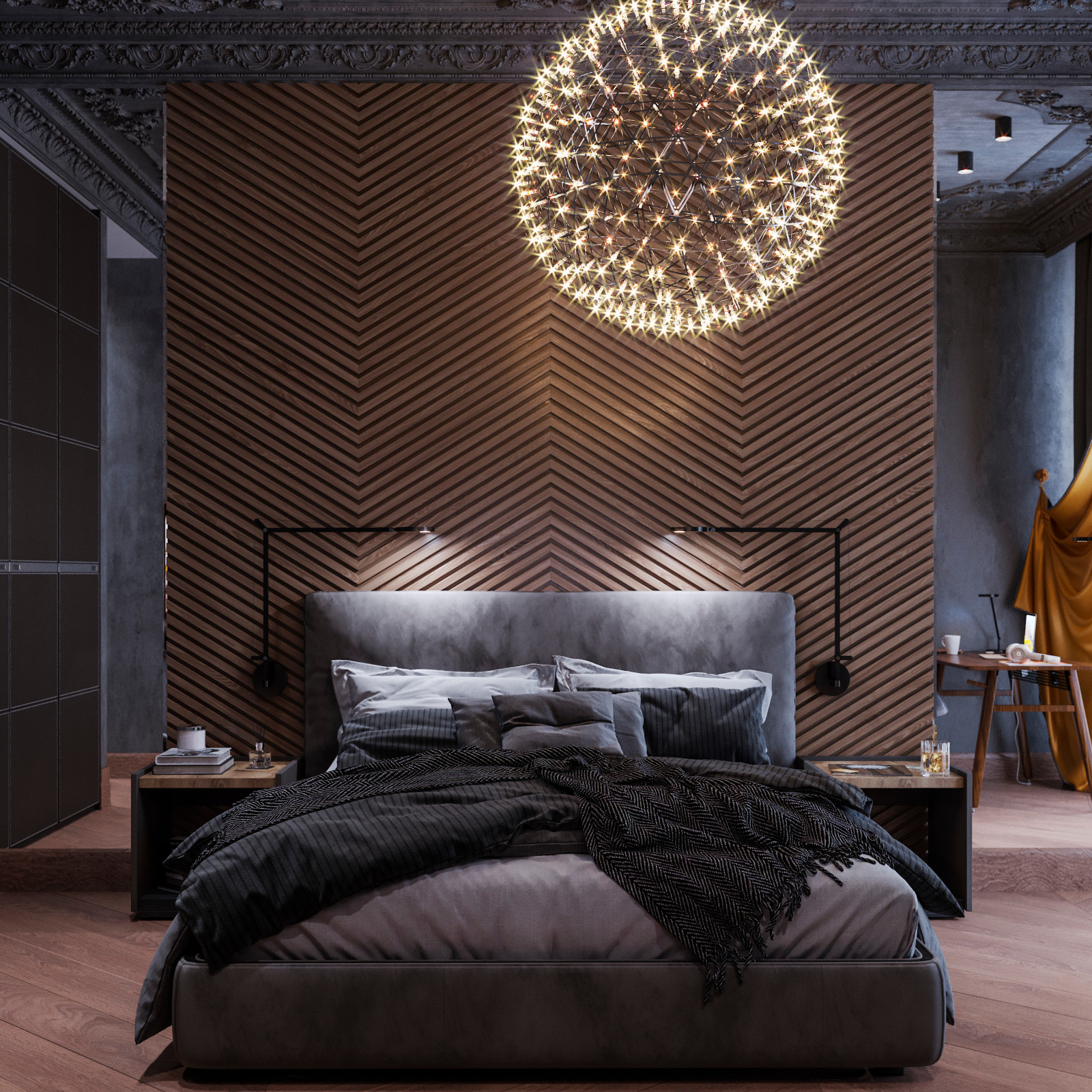 Интерьер квартиры в ЖК "5 Звезд"