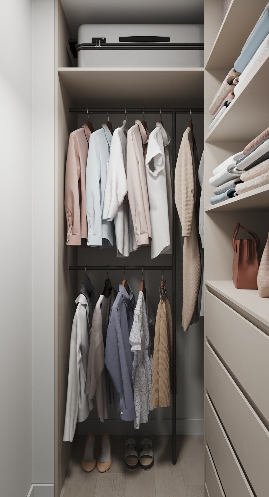 Квартира для молодой семьи с элементами сканди