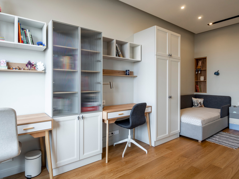 Меблировка детской комнаты для 2 детей