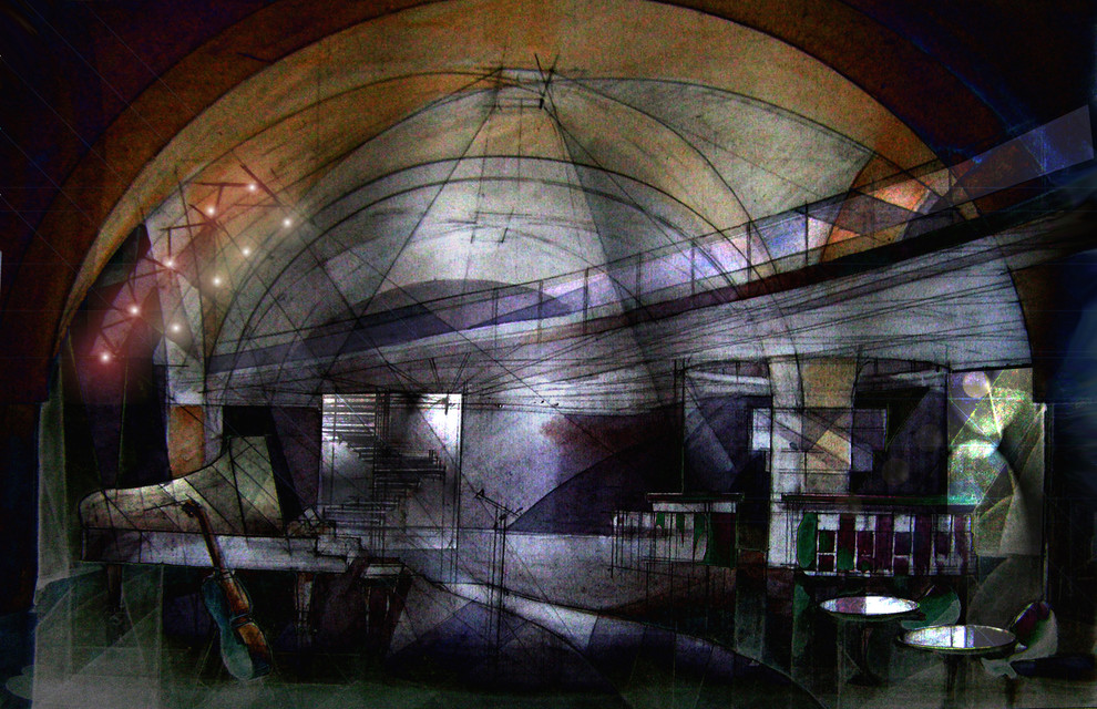 Обложка проекта: эскизы интерьеров