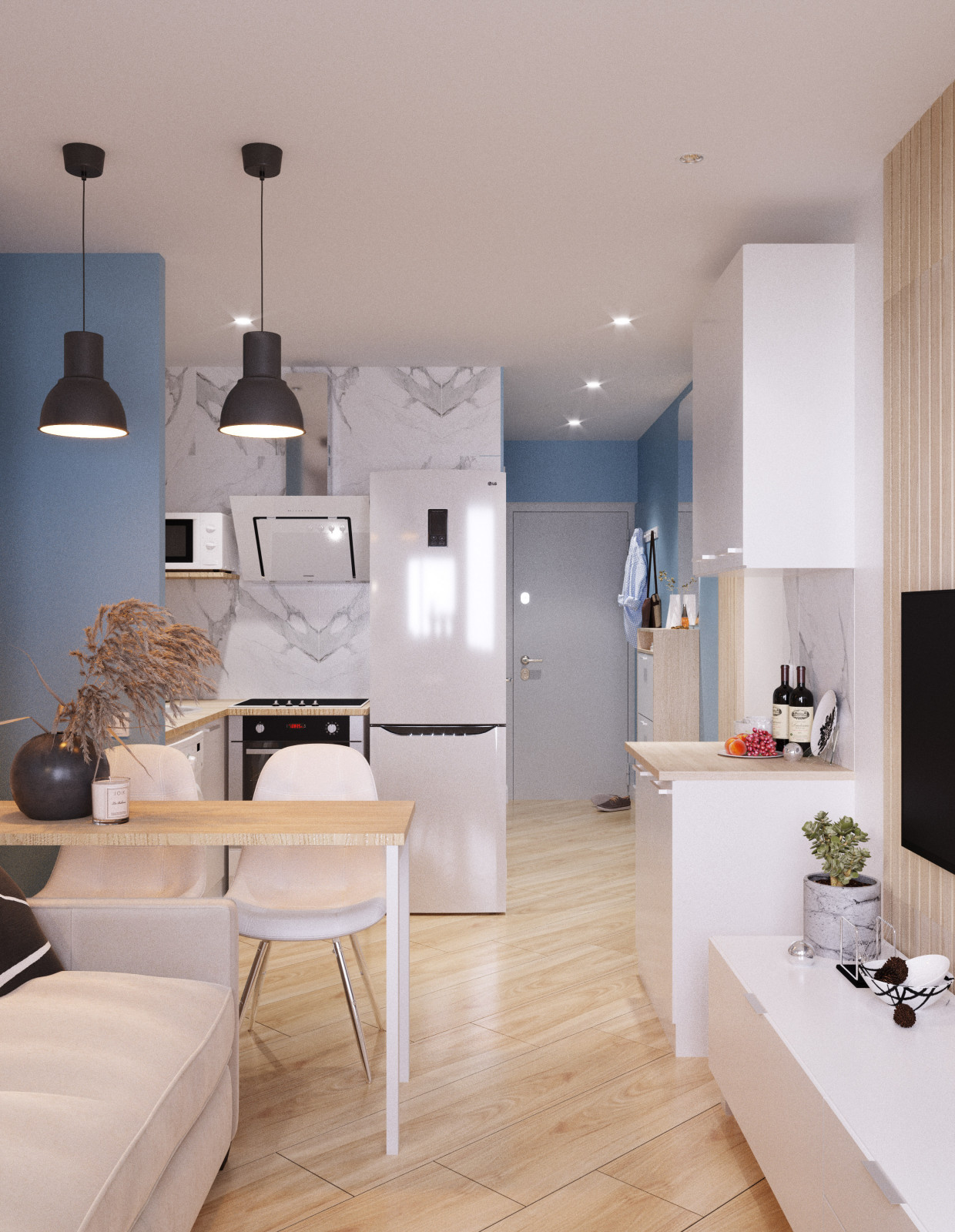 КОМПАКТНАЯ СТУДИЯ "ВСЕ ВКЛЮЧЕНО"