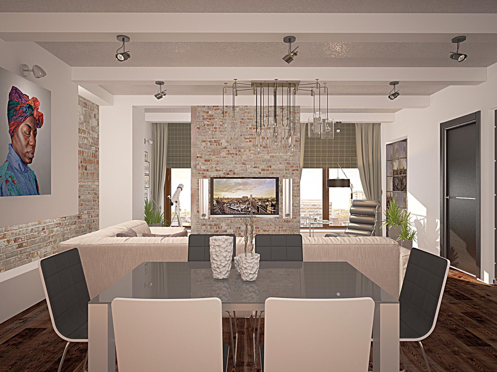 Лофт апартаменты