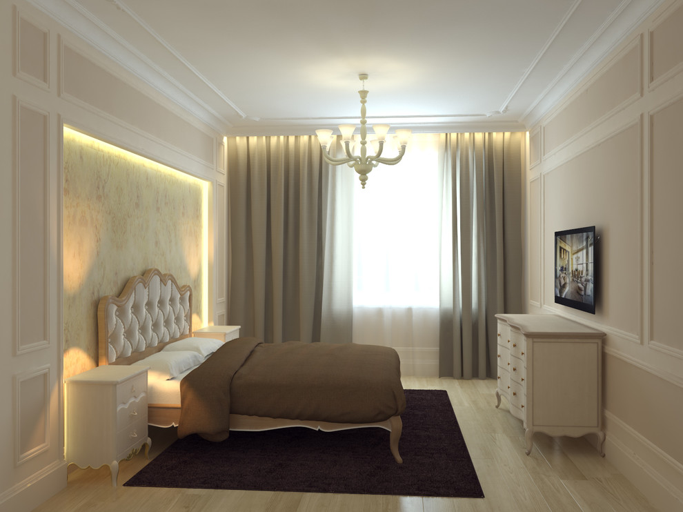 Проект интерьеров квартиры в стиле современной классики