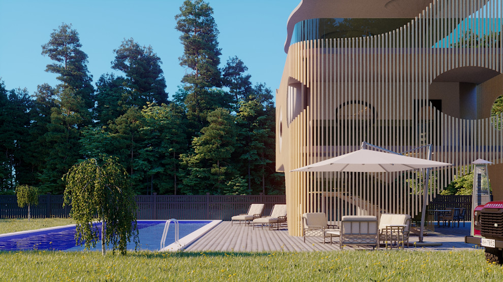 Обложка проекта: Павильон для отдыха