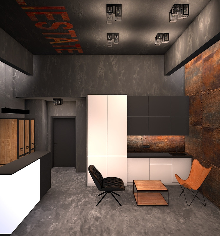 Дизайн интерьера для офиса Агентства в БЦ Суперметалл