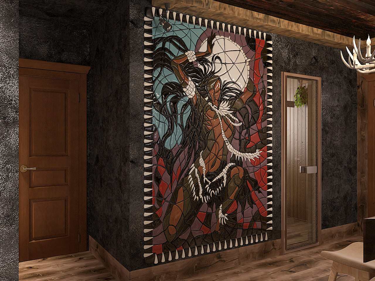 Коттедж. Шале на Волге