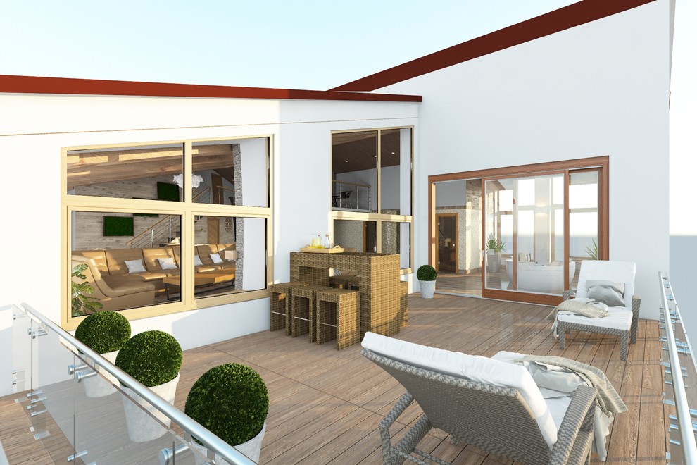 Мансарда в стиле Шале