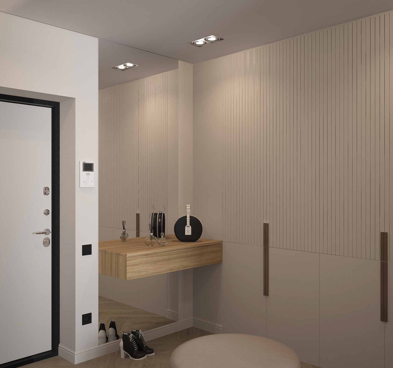 Проект однокомнатной квартиры 45 кв.м.