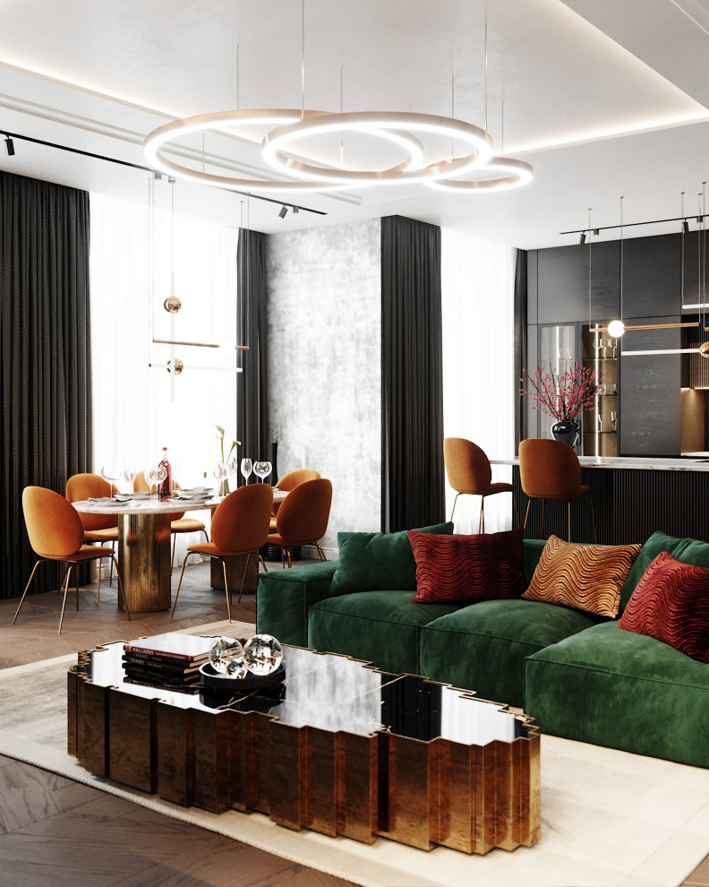 Обложка проекта: Квартира в ЖК Riverside г. Санкт-Петербург