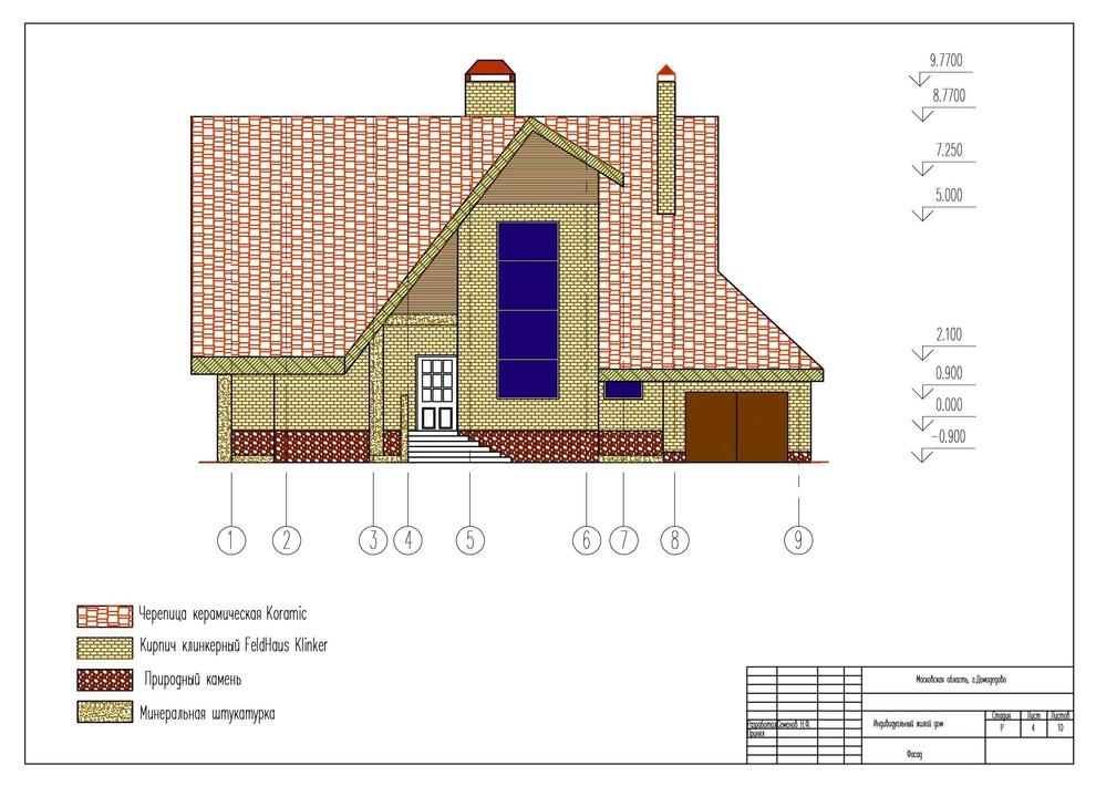 Проект 230 м2 Домодедово