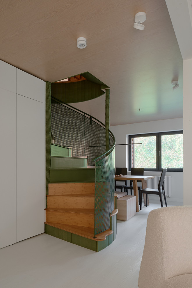 Кухня-гостиная. Разворот на 45 градусов