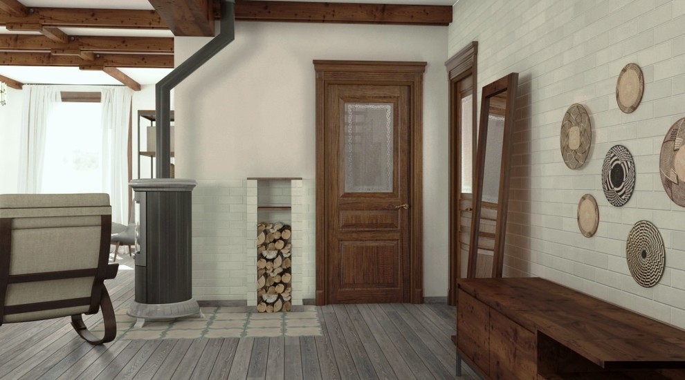 Дом в ретро стиле.