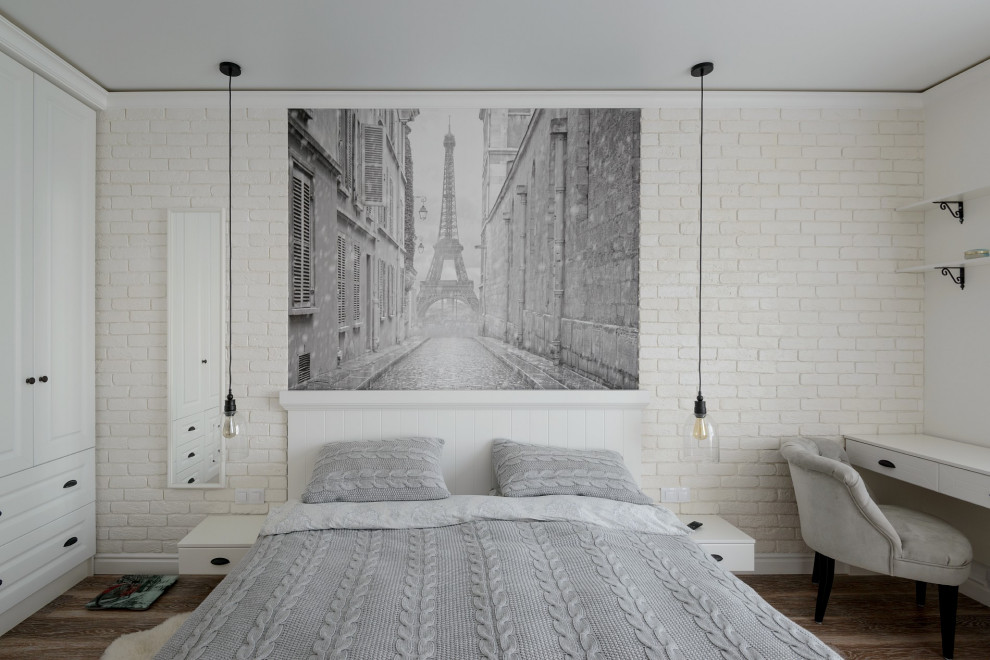 Интерьер в чёрно-белых тонах