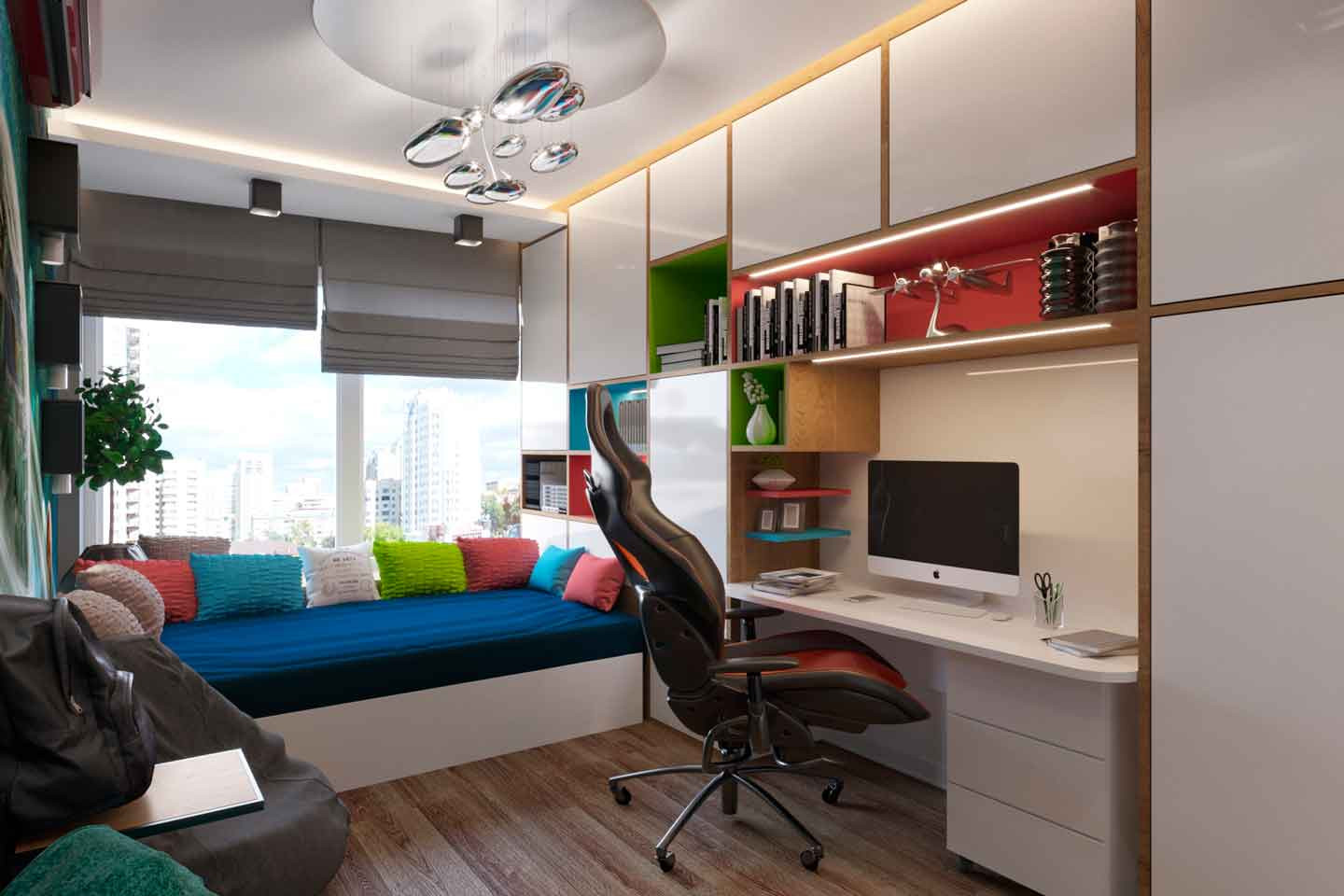 Детская комната для мальчика подростка