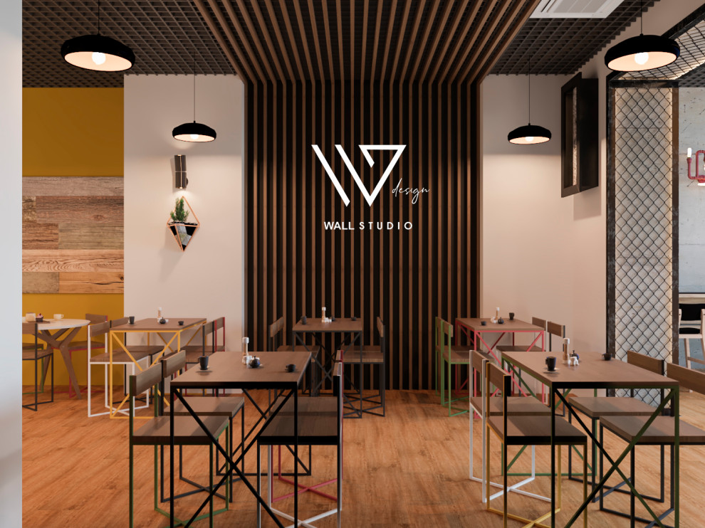 столовая в лофт