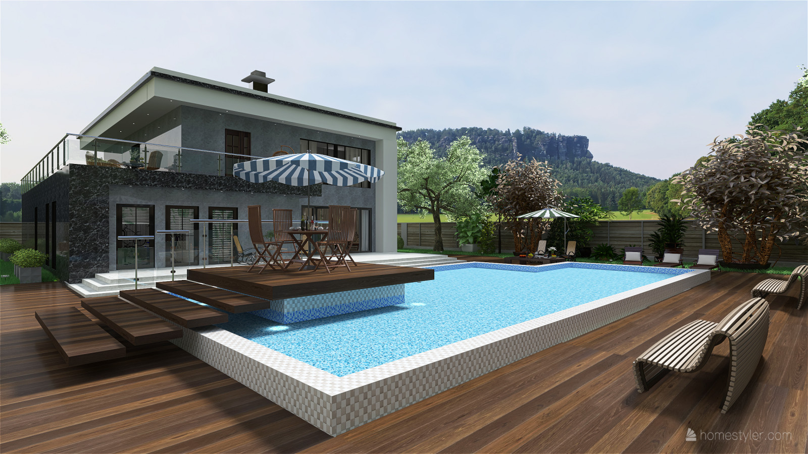 Коттедж 2-эт_ интерьер +экстерьер