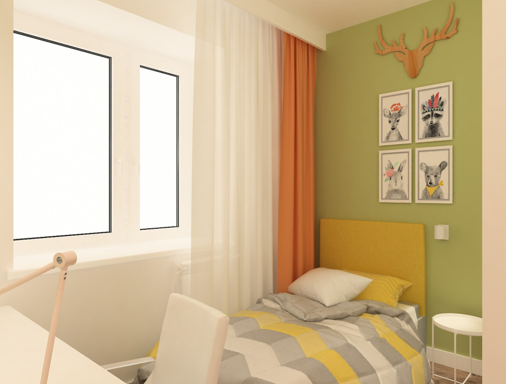 3-комнатная квартира 52 м.кв. для молодой пары