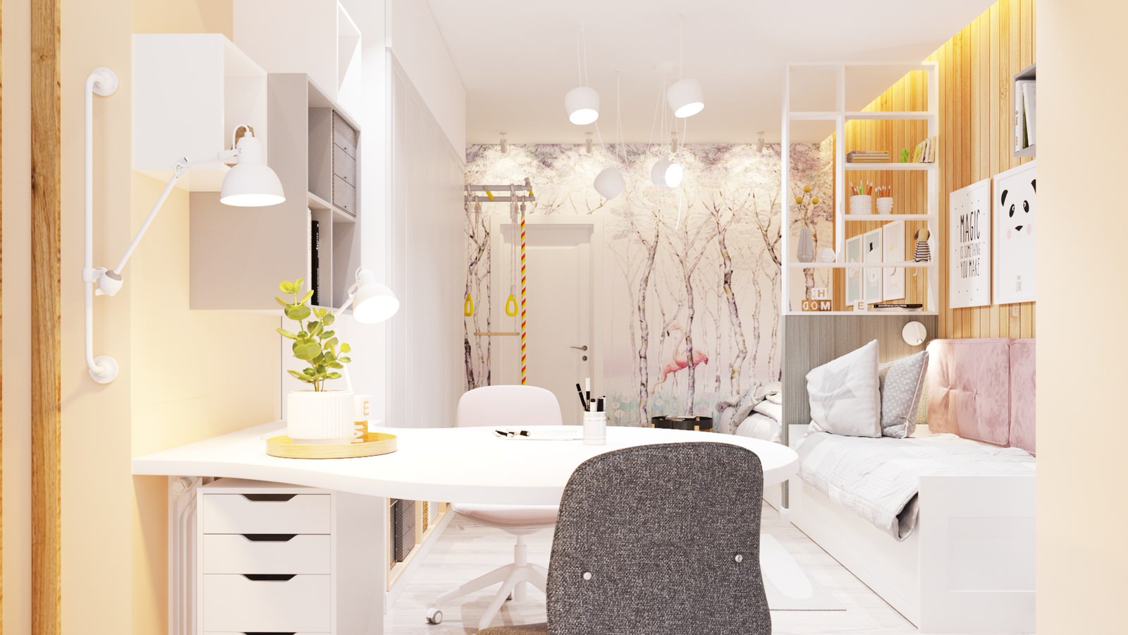 Детская для двух девочек