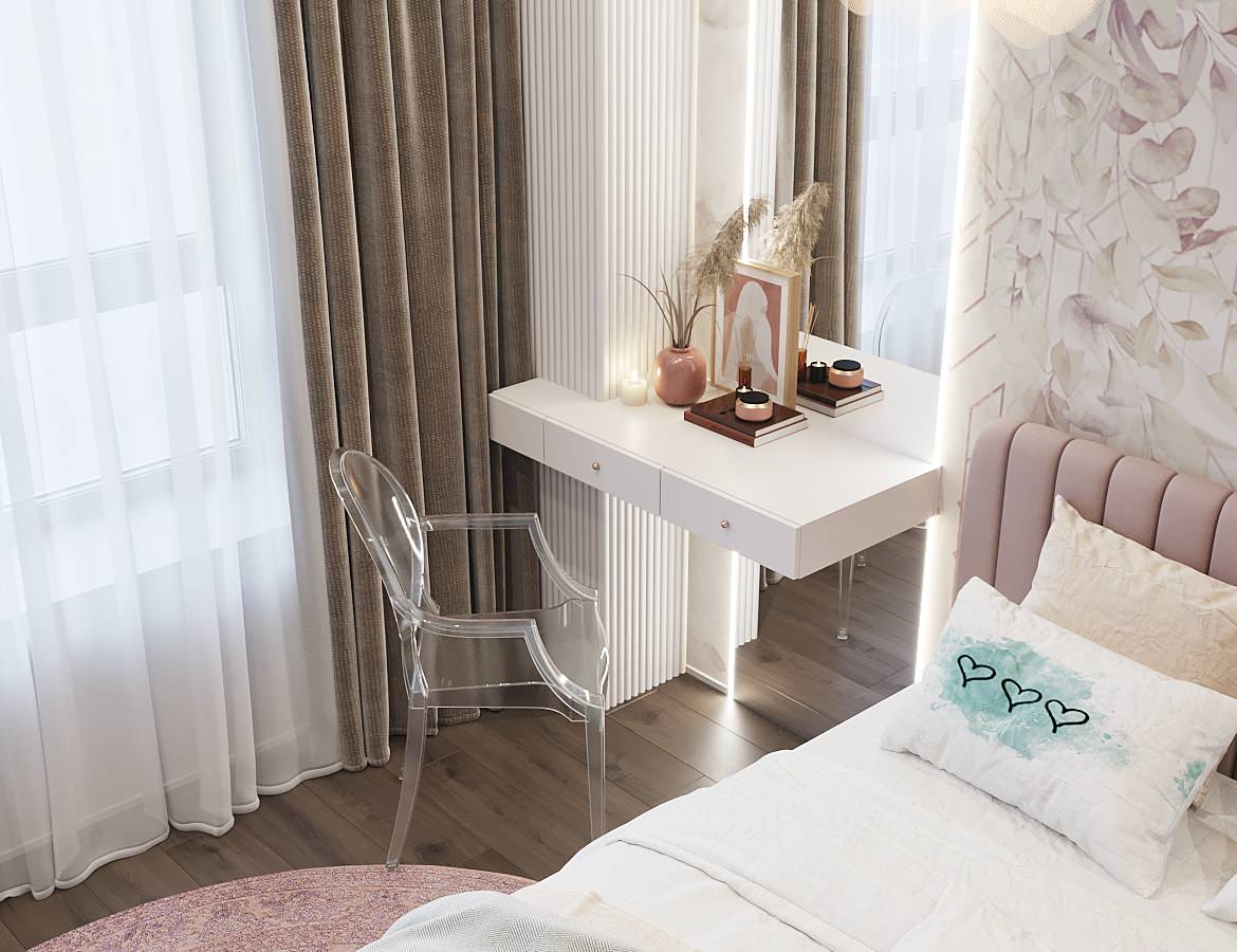 Нежная комната для девочки