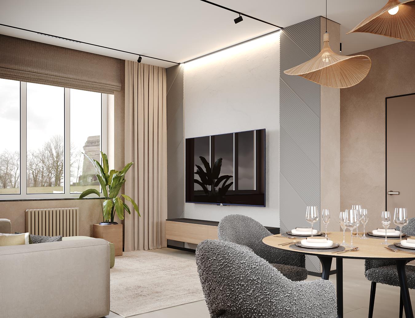 Кухня-гостиная