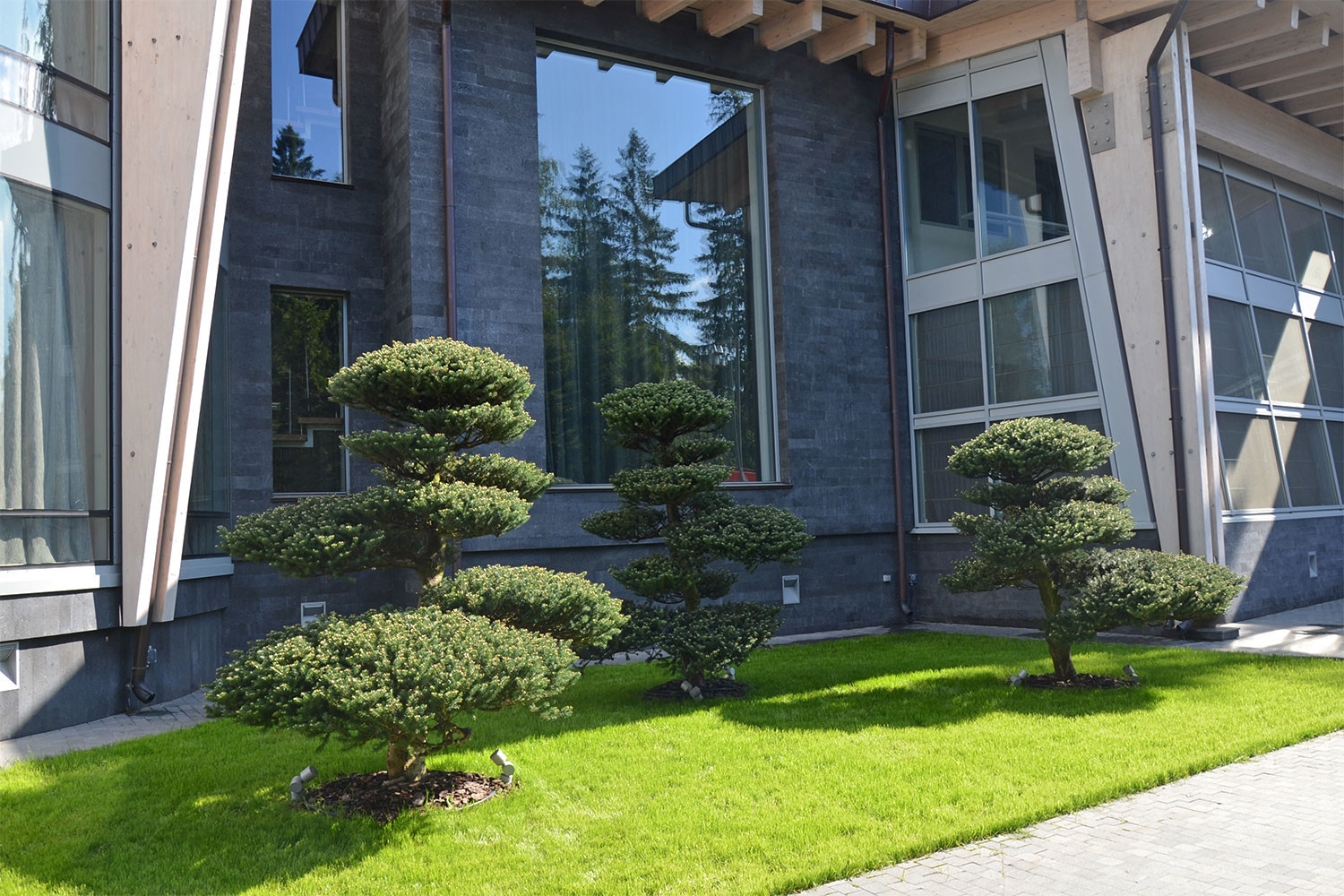 Сад с японским характером в КП Ландшафт