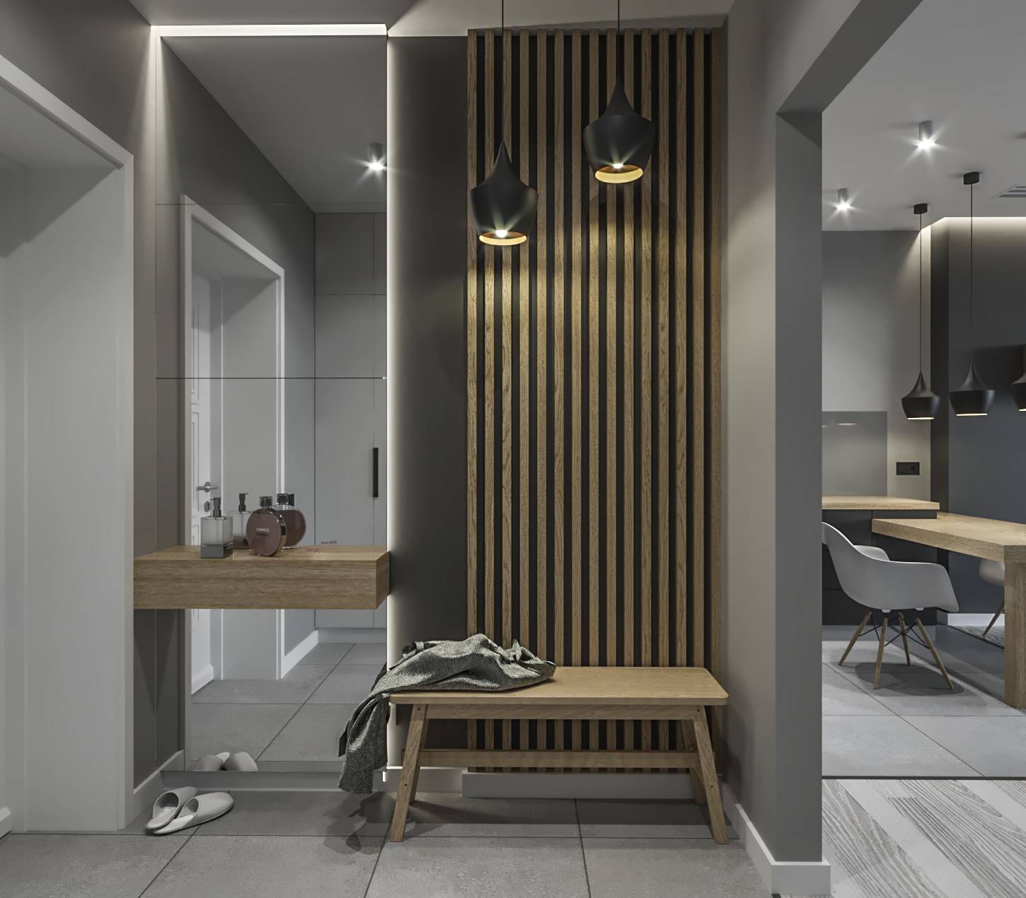 Интерьер однокомнатной квартиры