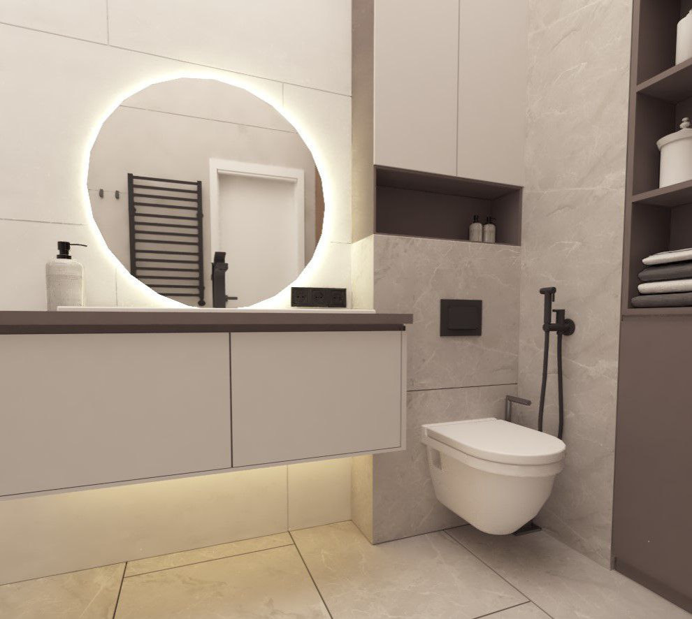 Дизайн интерьера квартиры в ЖК Клевер Парк, Екатеринбург