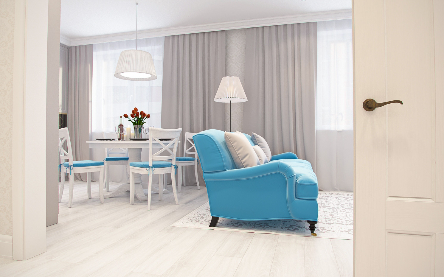 Квартира для отдыха на побережье.