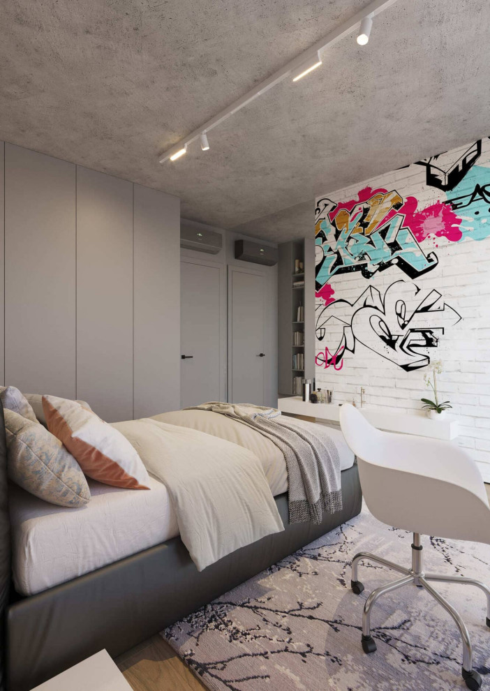 Лофт и облака. Квартира 140 м2 в центре города