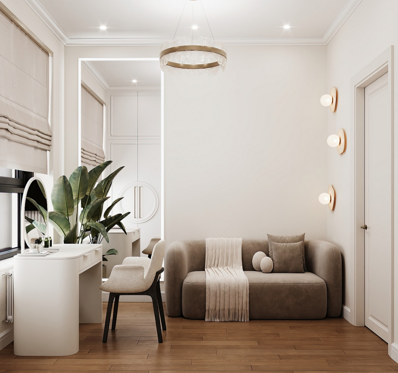 Дизайн и ремонт квартиры в ЖК Level Причальный - Манящая гармония