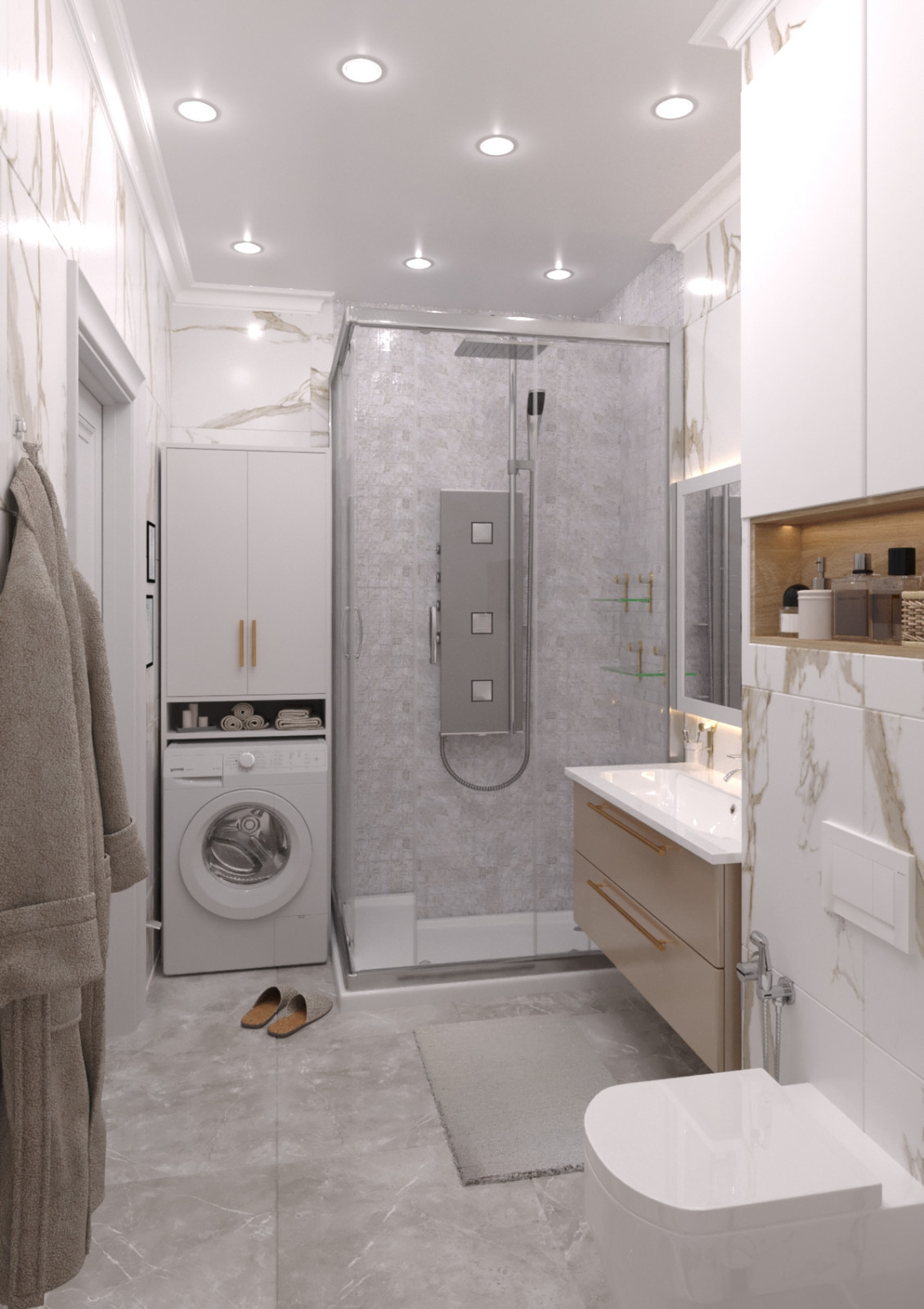 3 Комнатная квартира в ЖК Париж